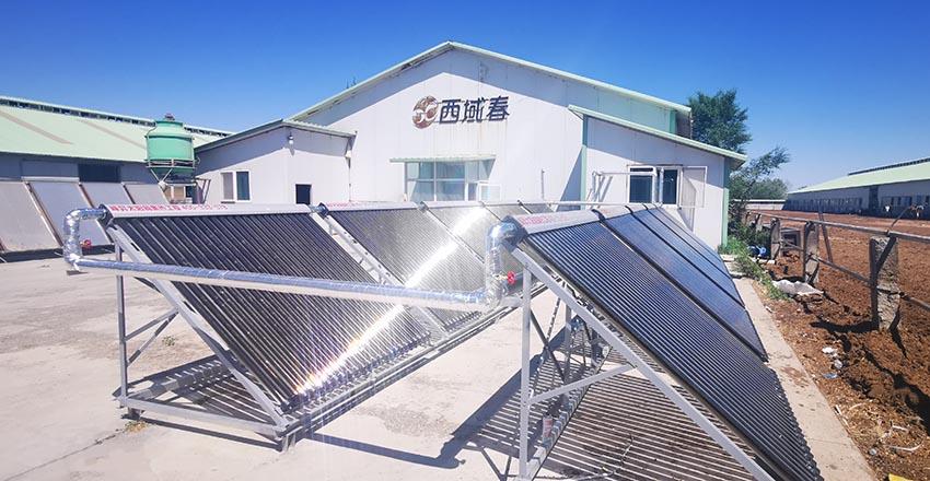 太陽能熱水器工程整個(gè)工作過程中無廢水